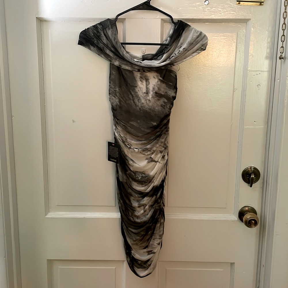 New Bebe fitted dress